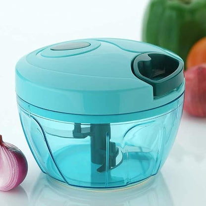 Vegetable Chopper for Kitchen, (500ml - 3 Blades)